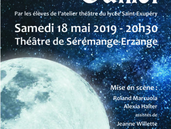 Le 18 Mai 2019 | Spectacle de l’atelier théâtre